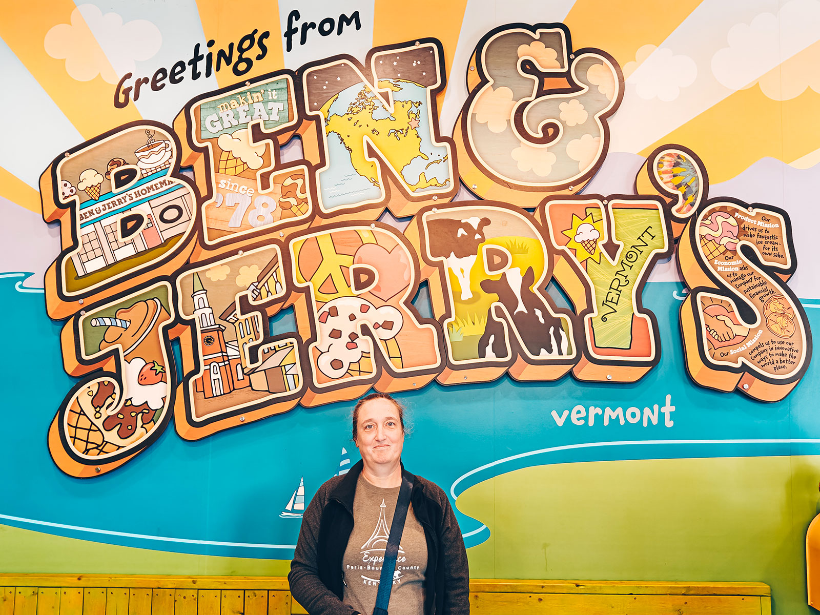 L’usine Ben & Jerry’s de Waterbury, Vermont