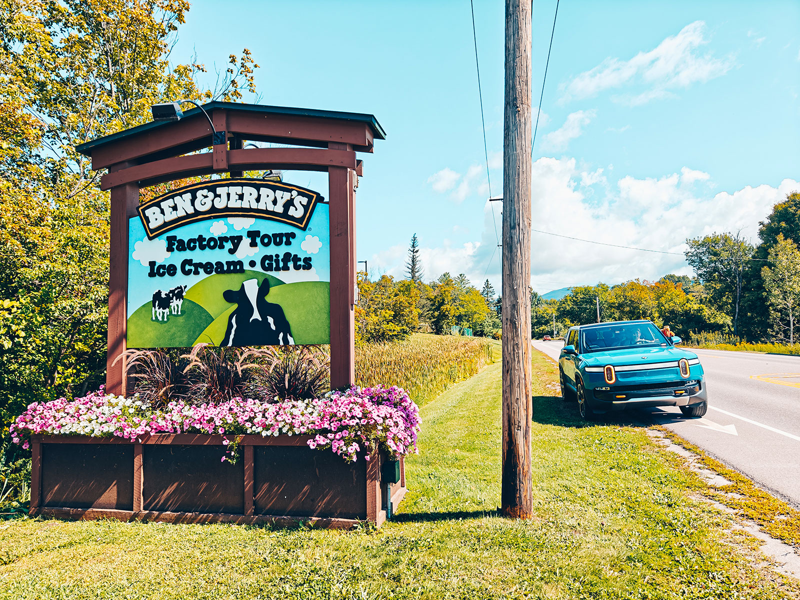 Burlington, on the shore of Lake Champlain, Vermont