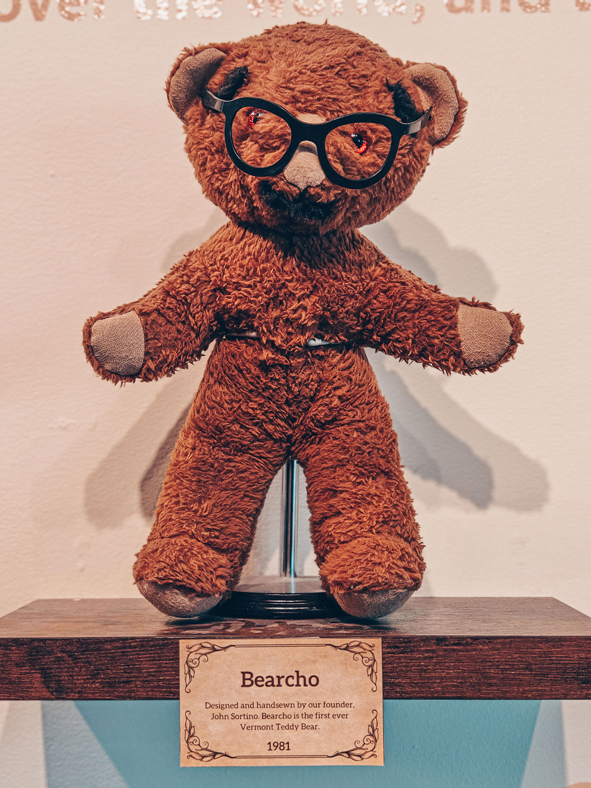 L’usine Vermont Teddy Bear, à Shelburne