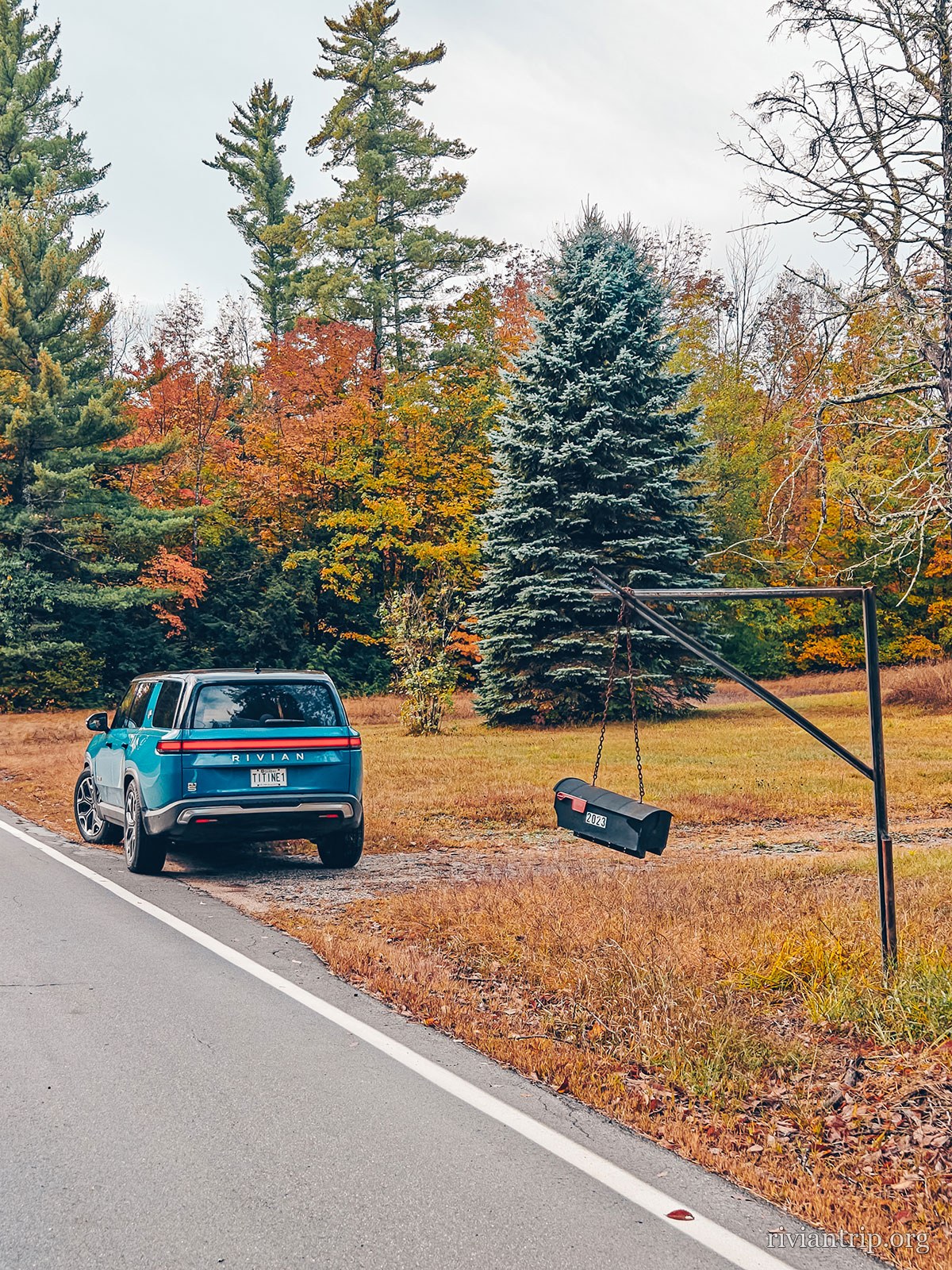 La Route 113 dans la forêt d’Evans Notch, entre le New Hampshire et le Maine