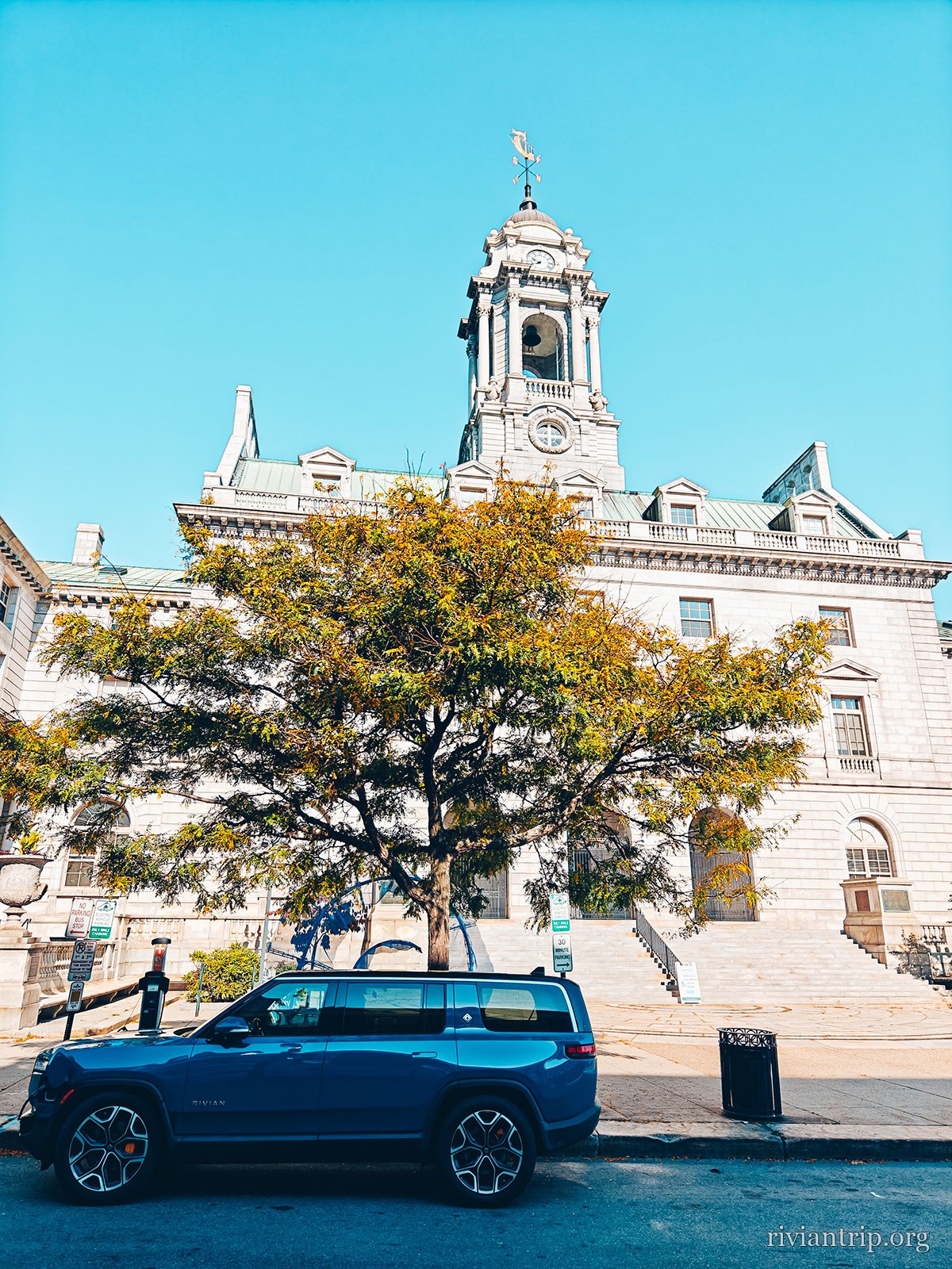 L’hôtel de ville de Portland et sa tour d’horloge