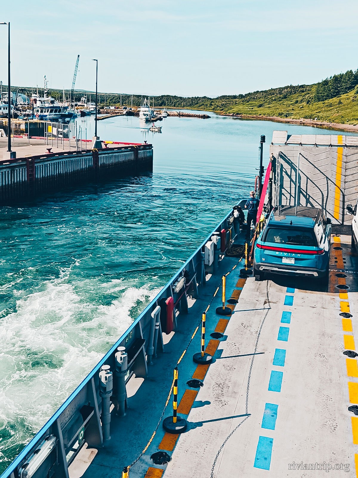 Le ferry Le Suroit, a Fortune, Terre-Neuve-et-Labrador, Canada