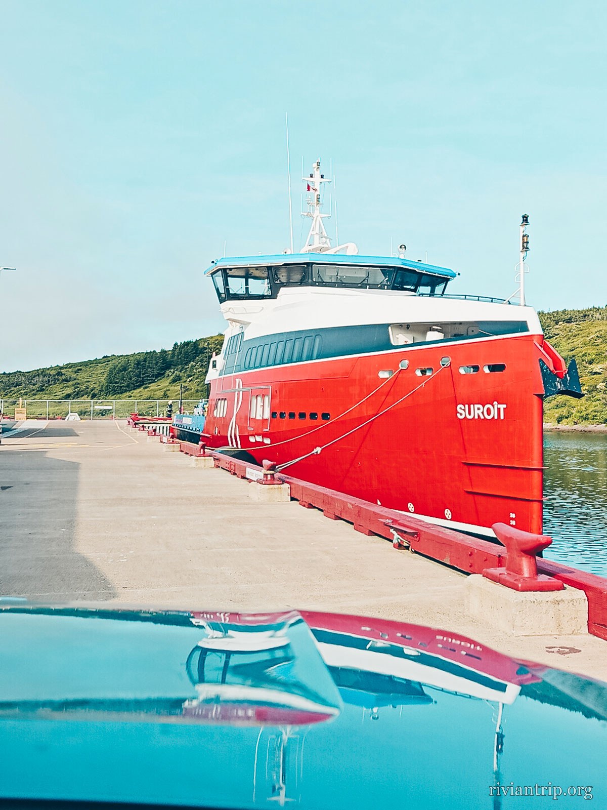 Le ferry Le Suroit, a Fortune, Terre-Neuve-et-Labrador, Canada