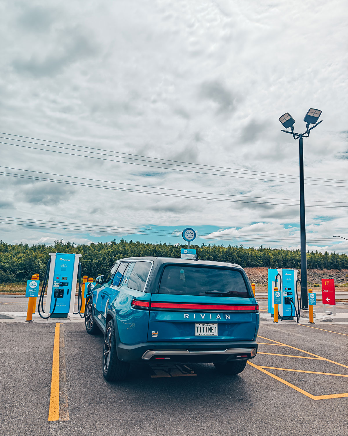 Recharge à North Sydney, Nouvelle-Écosse, Canada