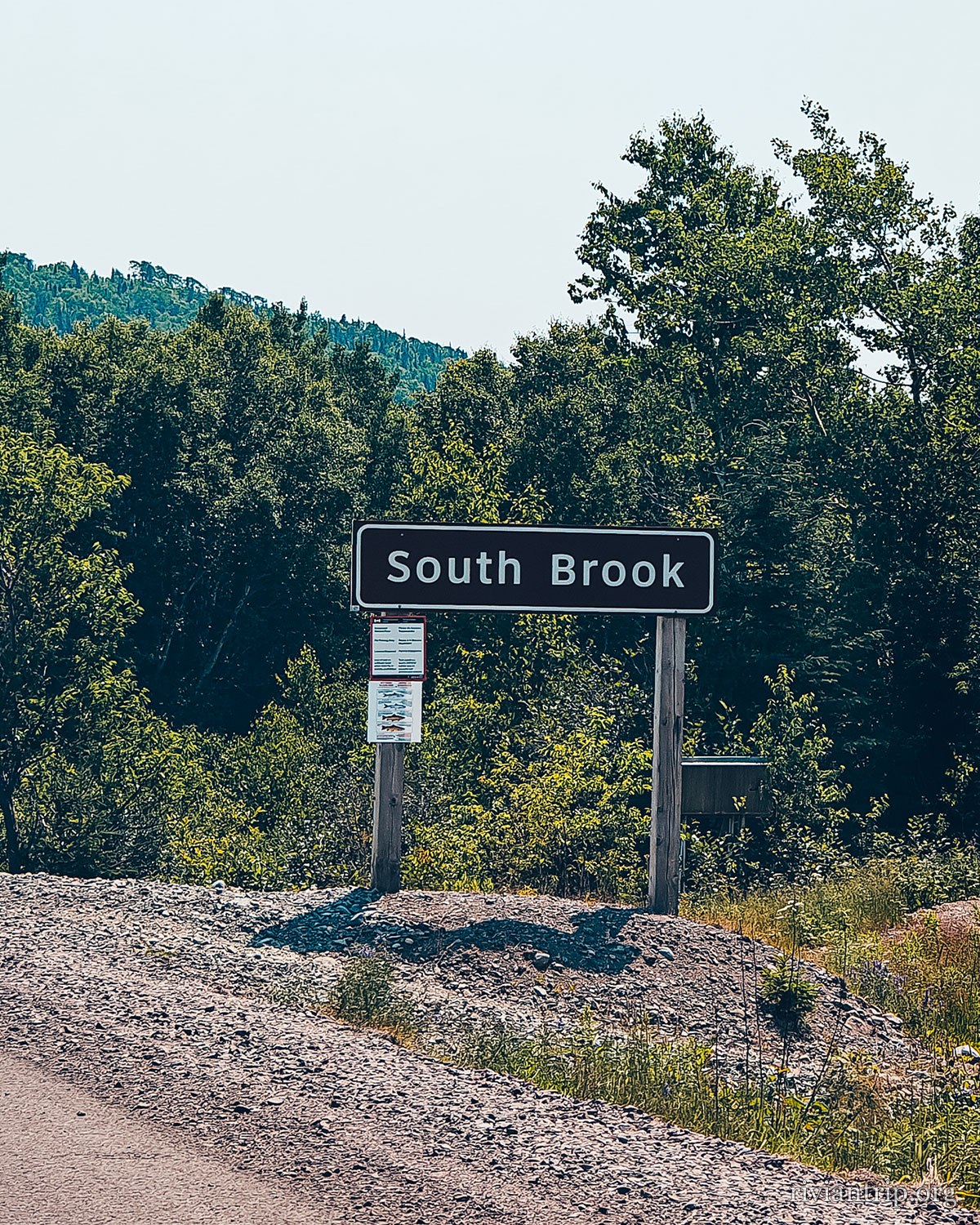 Recharge a South Brook, Terre-Neuve-et-Labrador, Canada