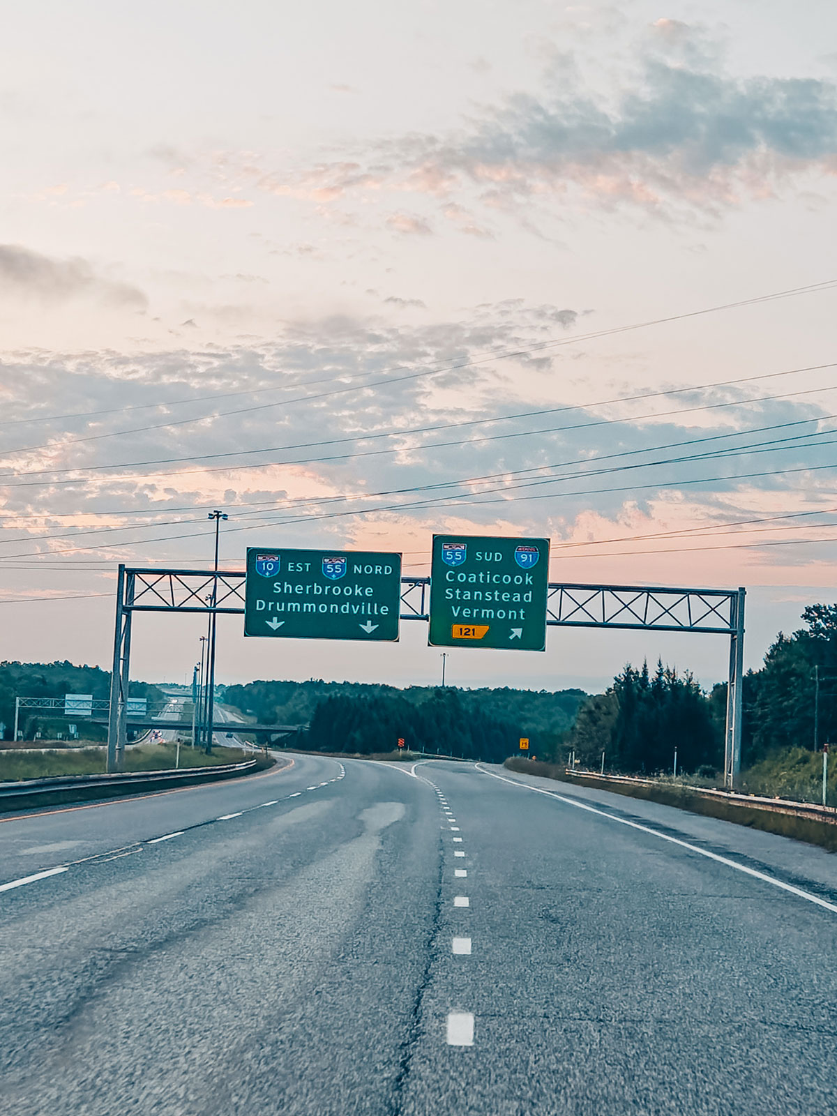 Route vers Saint-Pierre-et-Miquelon