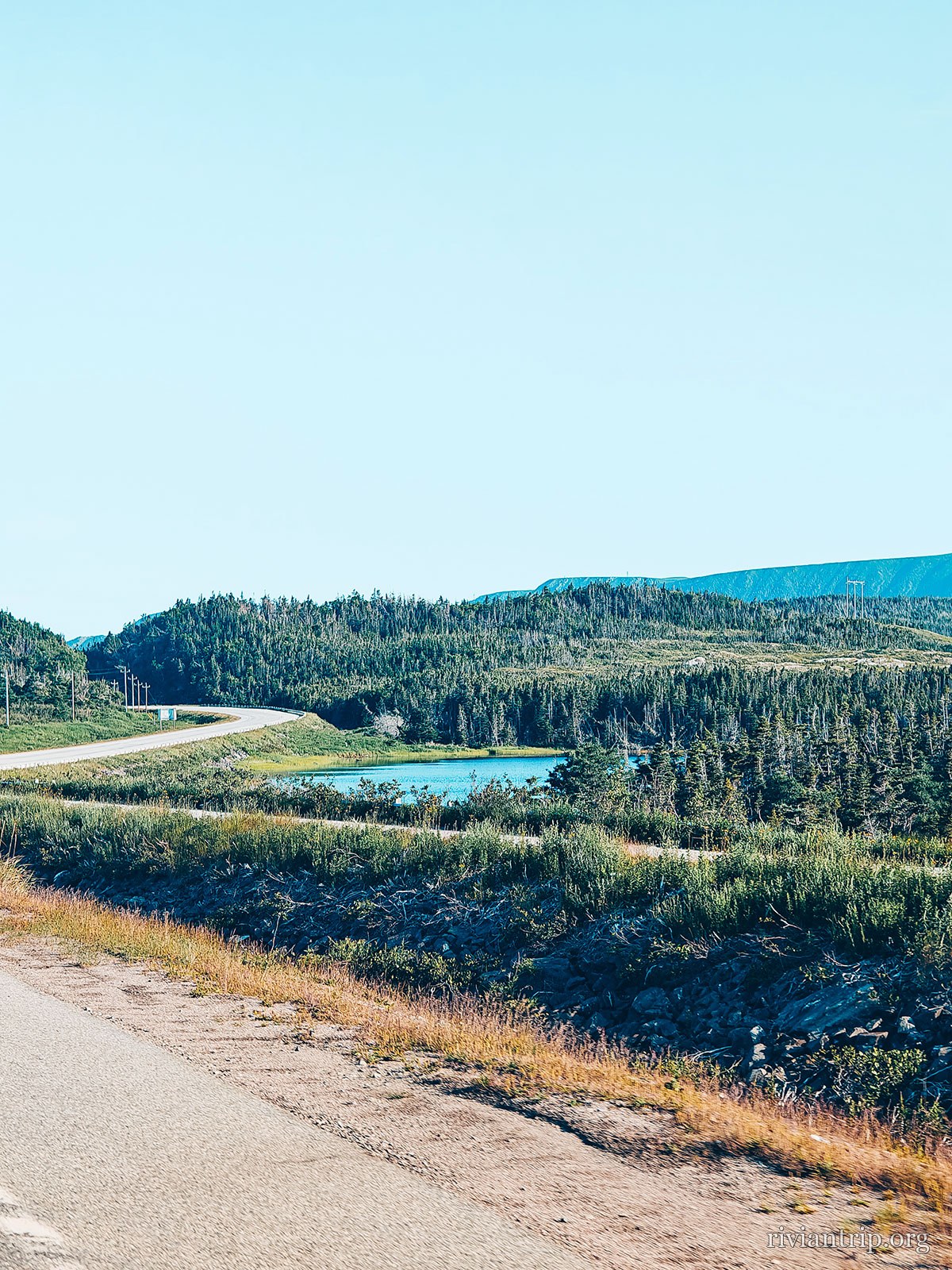 Sur la route 1, Terre-Neuve-et-Labrador, Canada