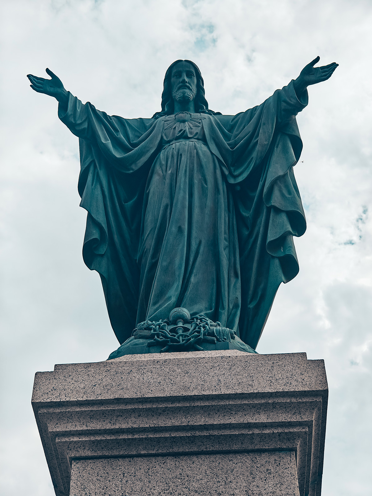 Les panneaux d’interprétation : l’incendie de 1908, l’église paroissiale, Maurice Duplessis